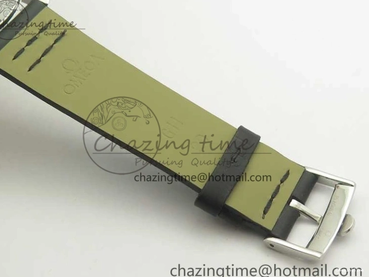 1226 Seamaster 30 1962 date SS TW Best Edition White Dial Silver Markers On Black Leather Strap MIYOTA Fashionable 8021